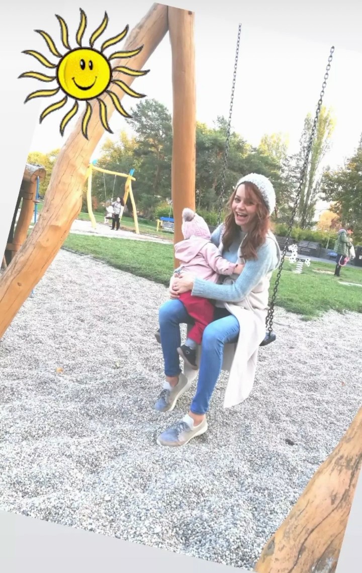 Nemocnica - Anna Nováková s dcérkou